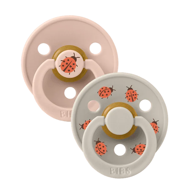 Φωτογραφία προϊόντος: BIBS ΠΙΠΙΛΕΣ STUDIO COLLECTION 2 PACK No 1 LADYBUG/BLUSH MIX