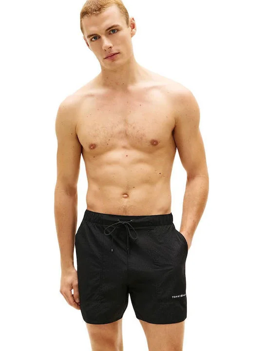 Φωτογραφία προϊόντος: Tommy Hilfiger Original regular fit ανδρικό συνθετικό μαγιό μαύρο UM0UM03813-BDS