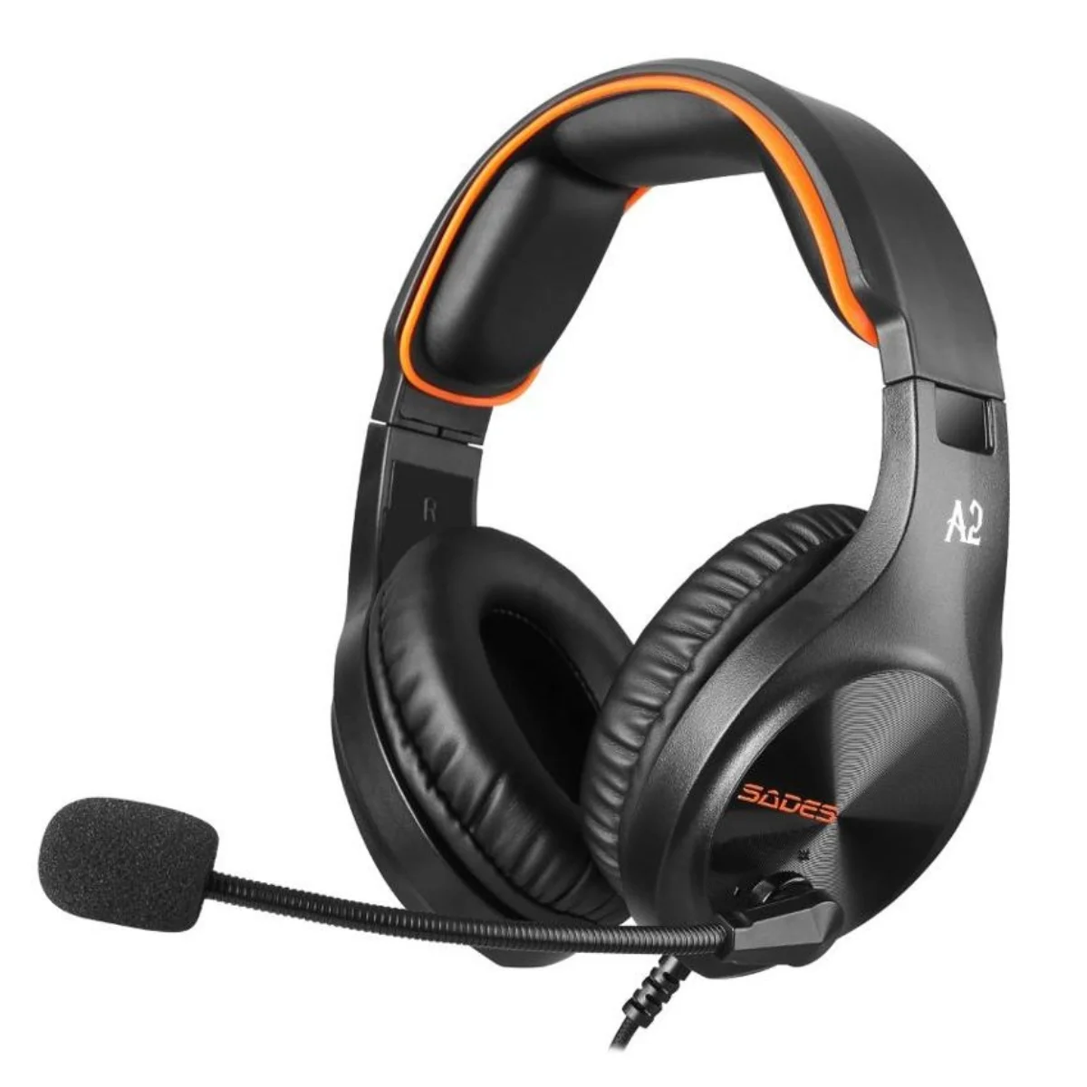 Φωτογραφία προϊόντος: SADES Gaming Headset A2, multiplatform, 3.5mm, Μαύρα