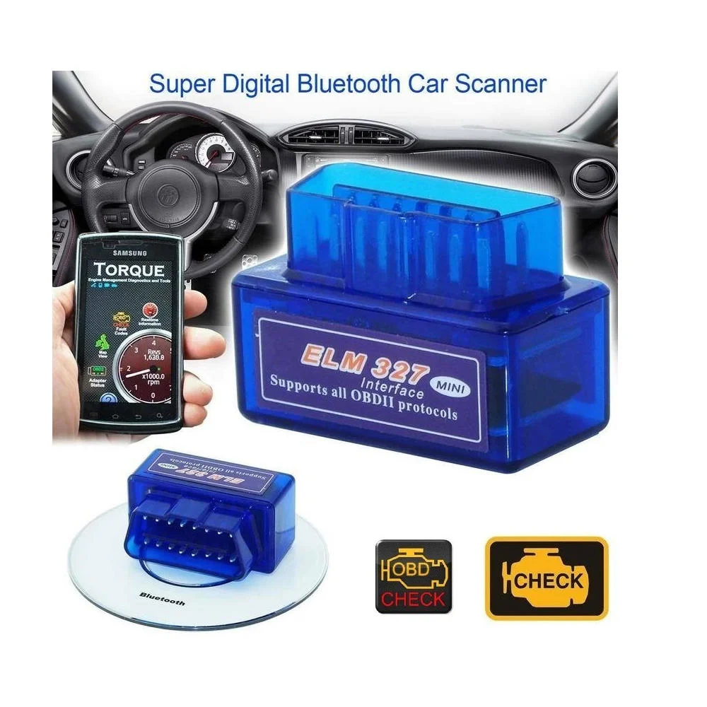Φωτογραφία προϊόντος: Mini OBD2 Bluetooth Διαγνωστικό Βλαβών Αυτοκινήτου για Android