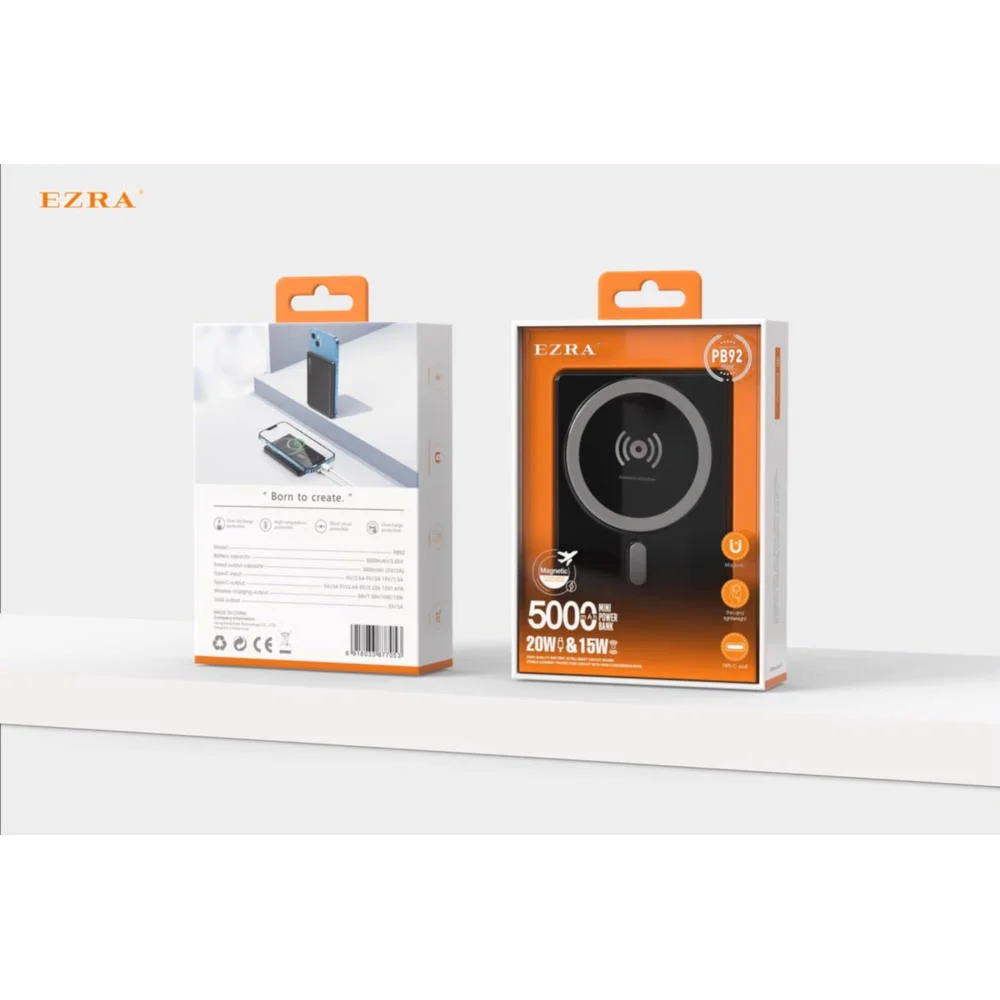 Φωτογραφία προϊόντος: Mini power bank 5000mAh EZRA