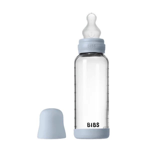 Φωτογραφία προϊόντος: BIBS ΓΥΑΛΙΝΟ ΜΠΙΜΠΕΡΟ 240ml – SILICONE- BABY BLUE
