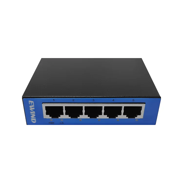 Φωτογραφία προϊόντος: Ethernet Switch Ewind EW-S1605CG Metal Case 5x10/100/1000Mbps Auto-Sensing RJ45