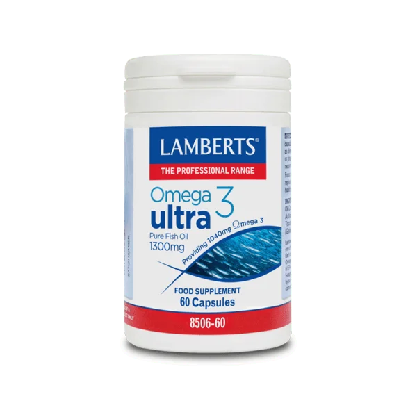 Φωτογραφία προϊόντος: Lamberts, Omega 3 Ultra Pure Fish Oil, 1300mg, 60caps