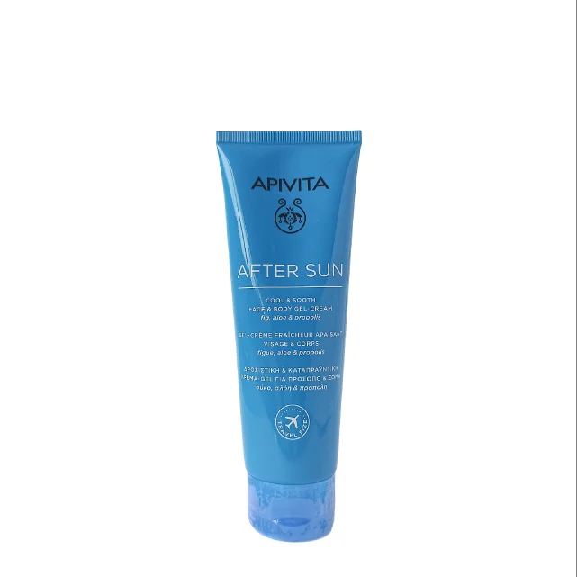 Φωτογραφία προϊόντος: Apivita after sun Δροσιστική Κρέμα gel Για Πρόσωπο - Σώμα 100ml