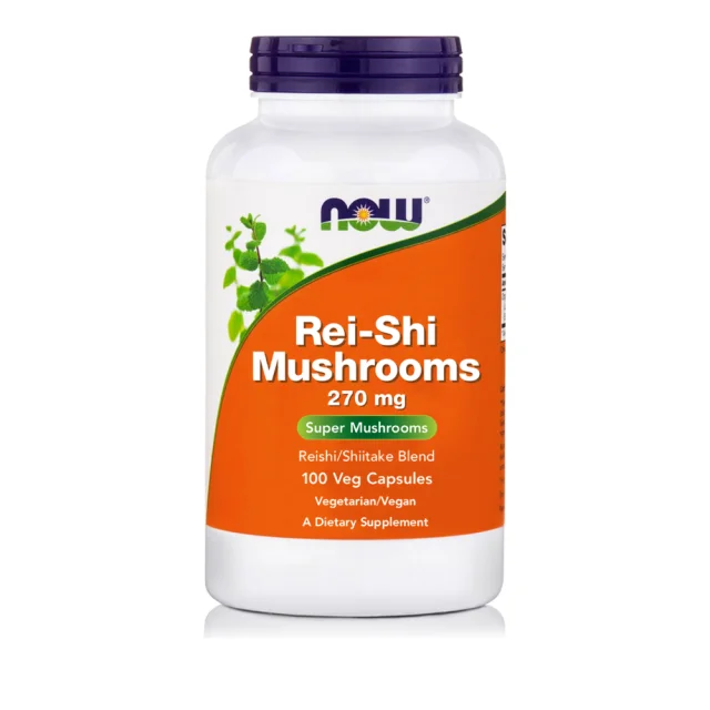 Φωτογραφία προϊόντος: Now Foods Rei-Shi Mushrooms 270mg 100 Veg Capsules