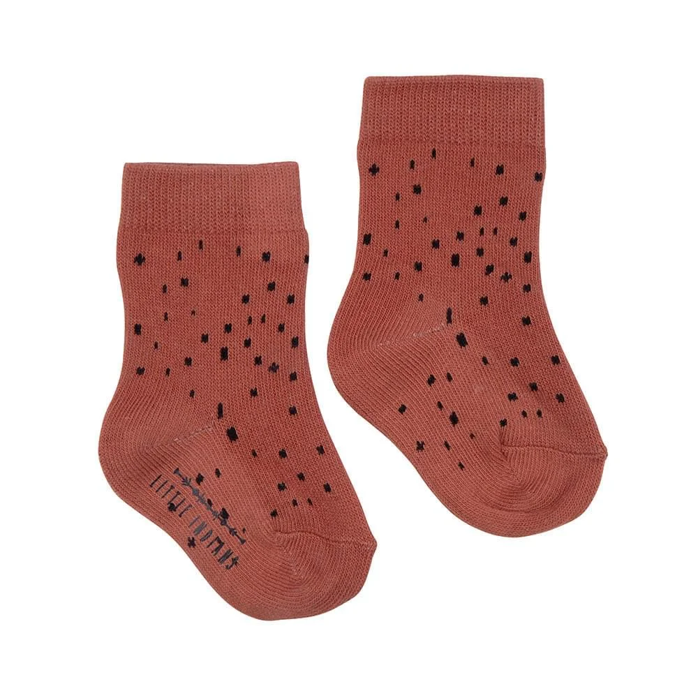 Φωτογραφία προϊόντος: Baby Socks Dots Little Indians Canyon Clay