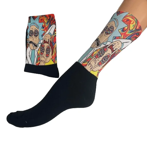Φωτογραφία προϊόντος: Κάλτσες με print Rick and Morty