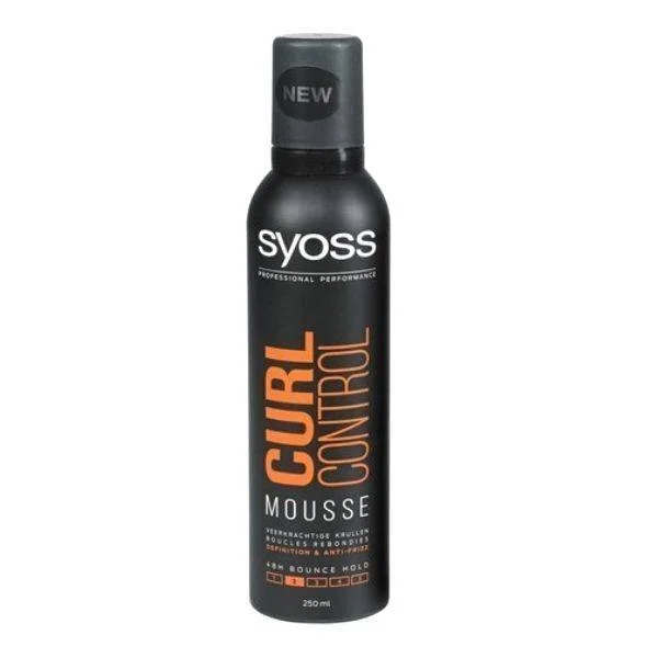 Φωτογραφία προϊόντος: Syoss Curl Control Mousse Αφρός Για Τέλειες Μπούκλες Απαλό Κράτημα 2 250ml