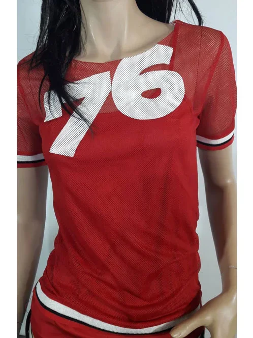 Φωτογραφία προϊόντος: TSHIRT ZEMBLA LORA red