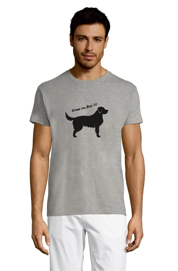 Φωτογραφία προϊόντος: Project and Progress Tshirt COME ON BOY grey
