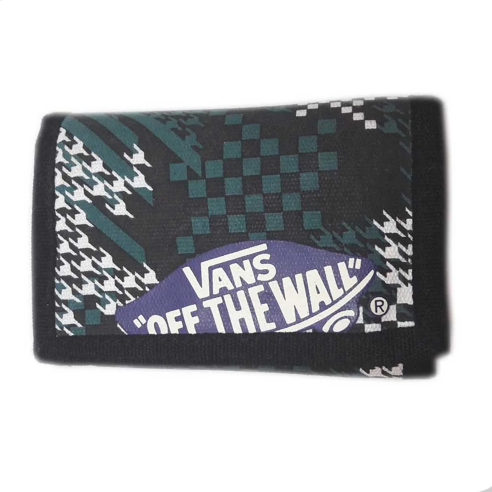 Φωτογραφία προϊόντος: ΠΟΡΤΟΦΟΛΙ VANS CHECK BLACK-GREEN