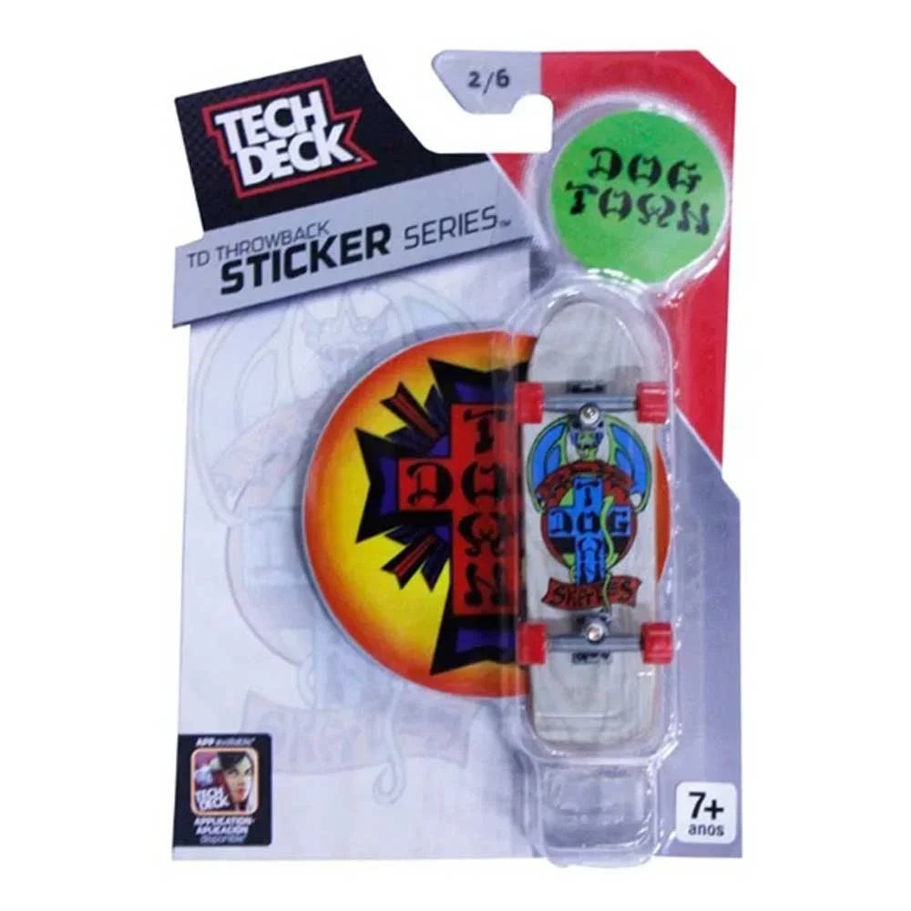 Φωτογραφία προϊόντος: Tech Deck Μινιατούρα τροχοσανίδα Dogtown με αυτοκόλλητο