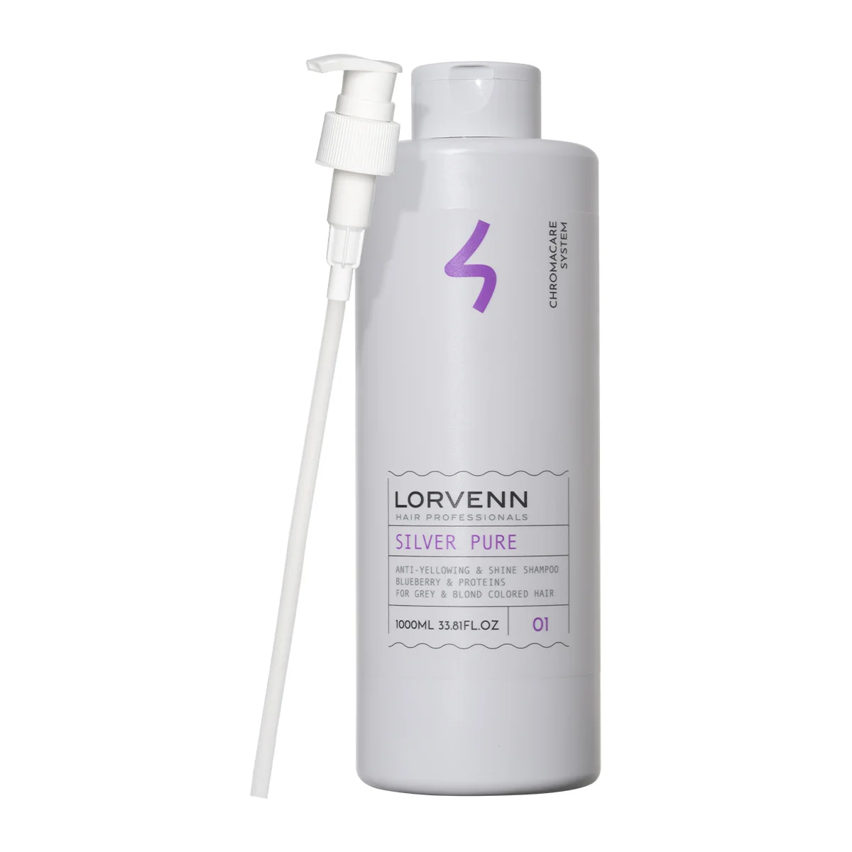Φωτογραφία προϊόντος: Lorvenn Silver Pure Shampoo 1000ml