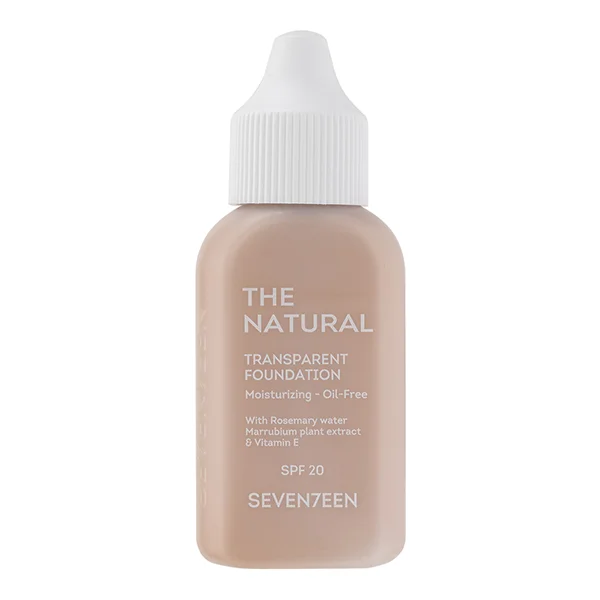 Φωτογραφία προϊόντος: Seventeen the Natural Transparent Foundation SPF20+ 35ml | Απόχρωση 02