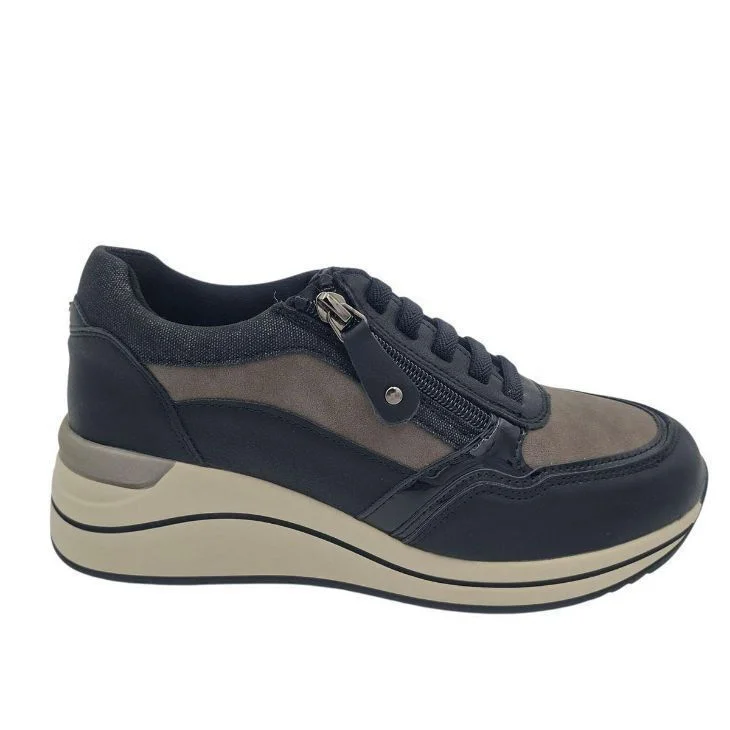 Φωτογραφία προϊόντος: COMFEET W16501 ΜΑΥΡΟ ΓΥΝΑΙΚΕΙΟ ΑΝΑΤΟΜΙΚΟ SNEAKERS Μαύρο