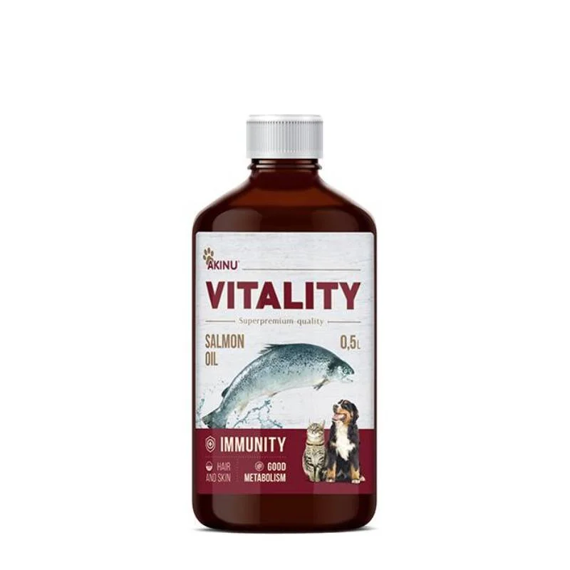 Φωτογραφία προϊόντος: Akinu Vitality Salmon Oil 500ml