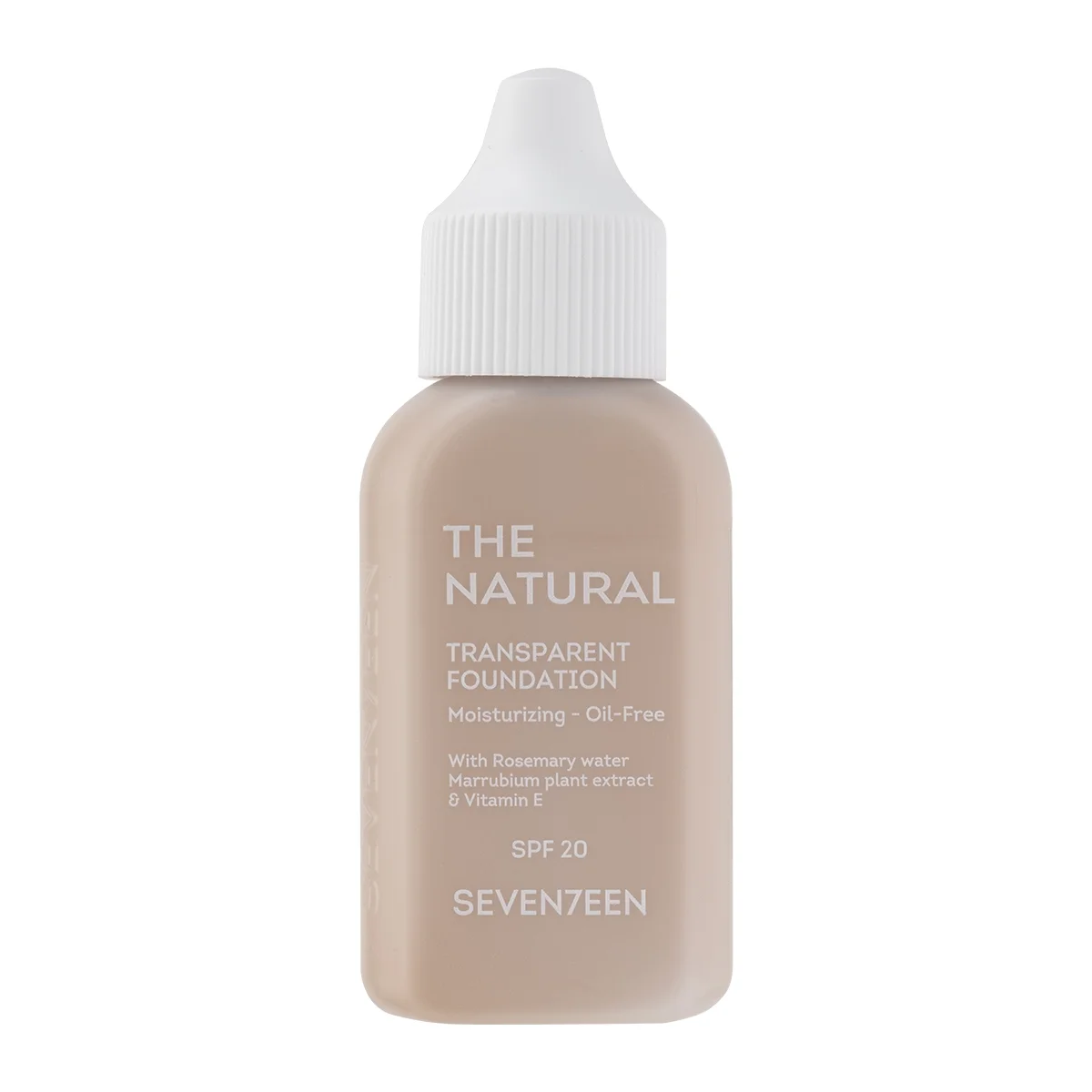 Φωτογραφία προϊόντος: Seventeen the Natural Transparent Foundation SPF20+ 35ml | Απόχρωση 03