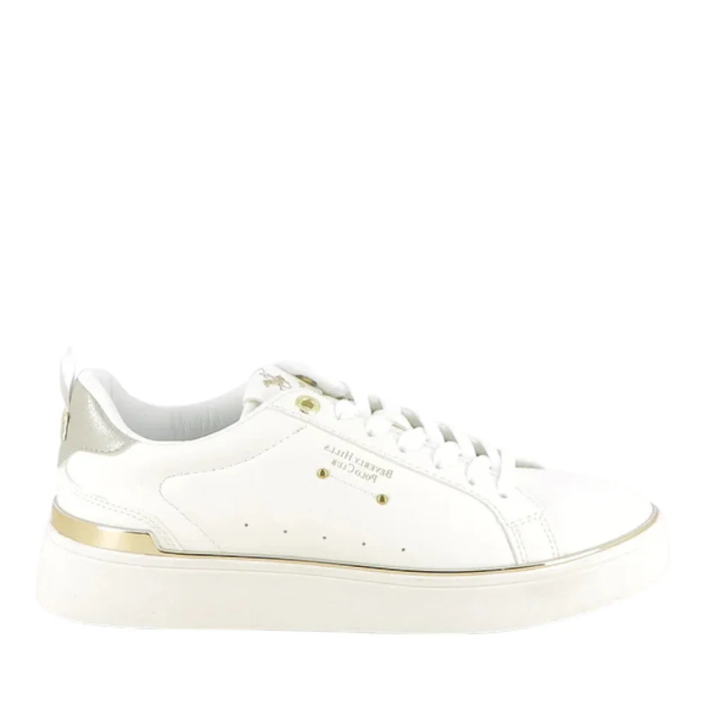 Φωτογραφία προϊόντος: Beverly Hills Polo Club Γυναικεία Sneakers BHW514300-0061-QUEENS CUP LTX Eco-Leather Λευκό Λευκό
