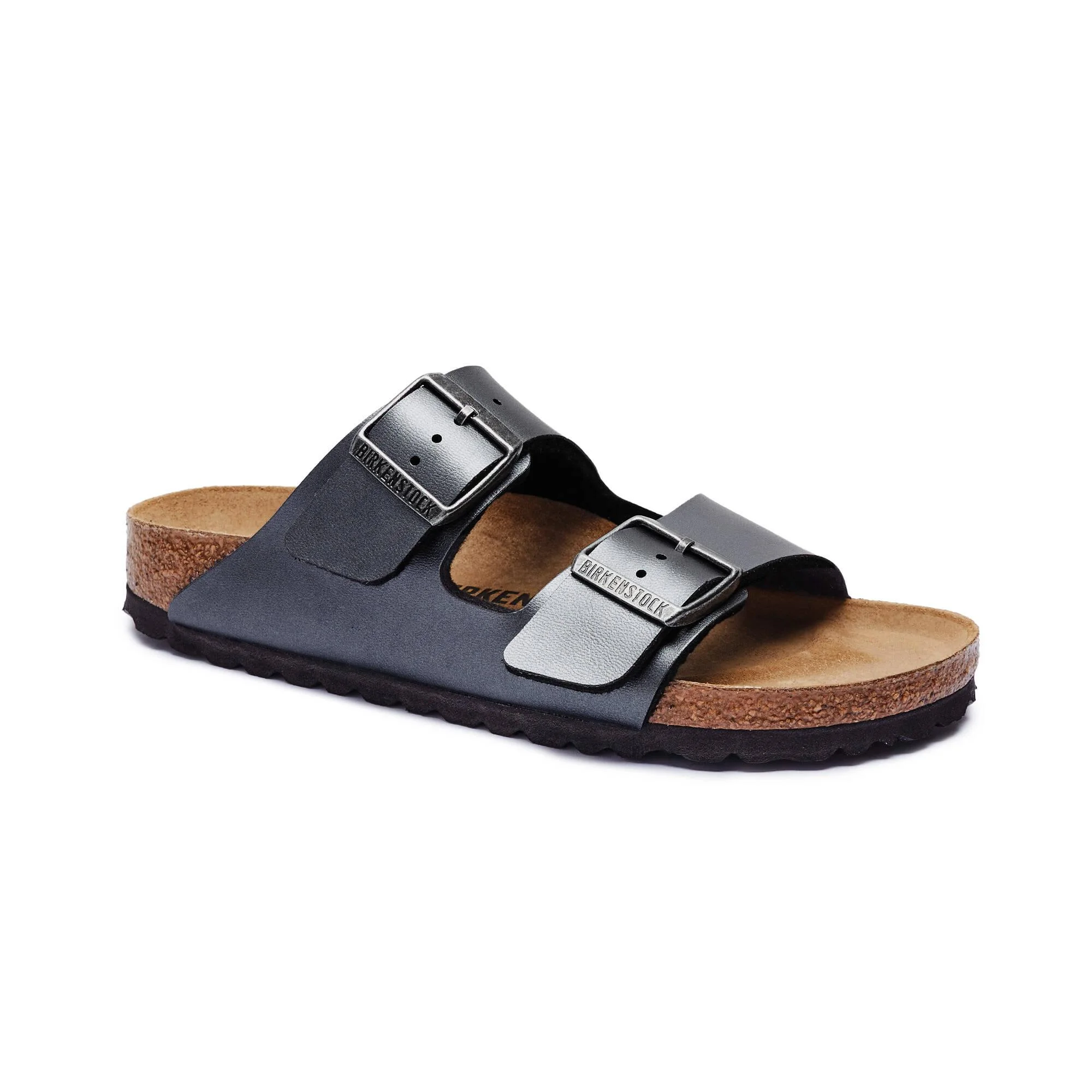 Φωτογραφία προϊόντος: Birkenstock Arizona Bs Metallic Black Γυναικεία Ανατομικά Σανδάλια Μαύρo Μεταλλικό Narrow Fit (1029224) METALLIC BLACK