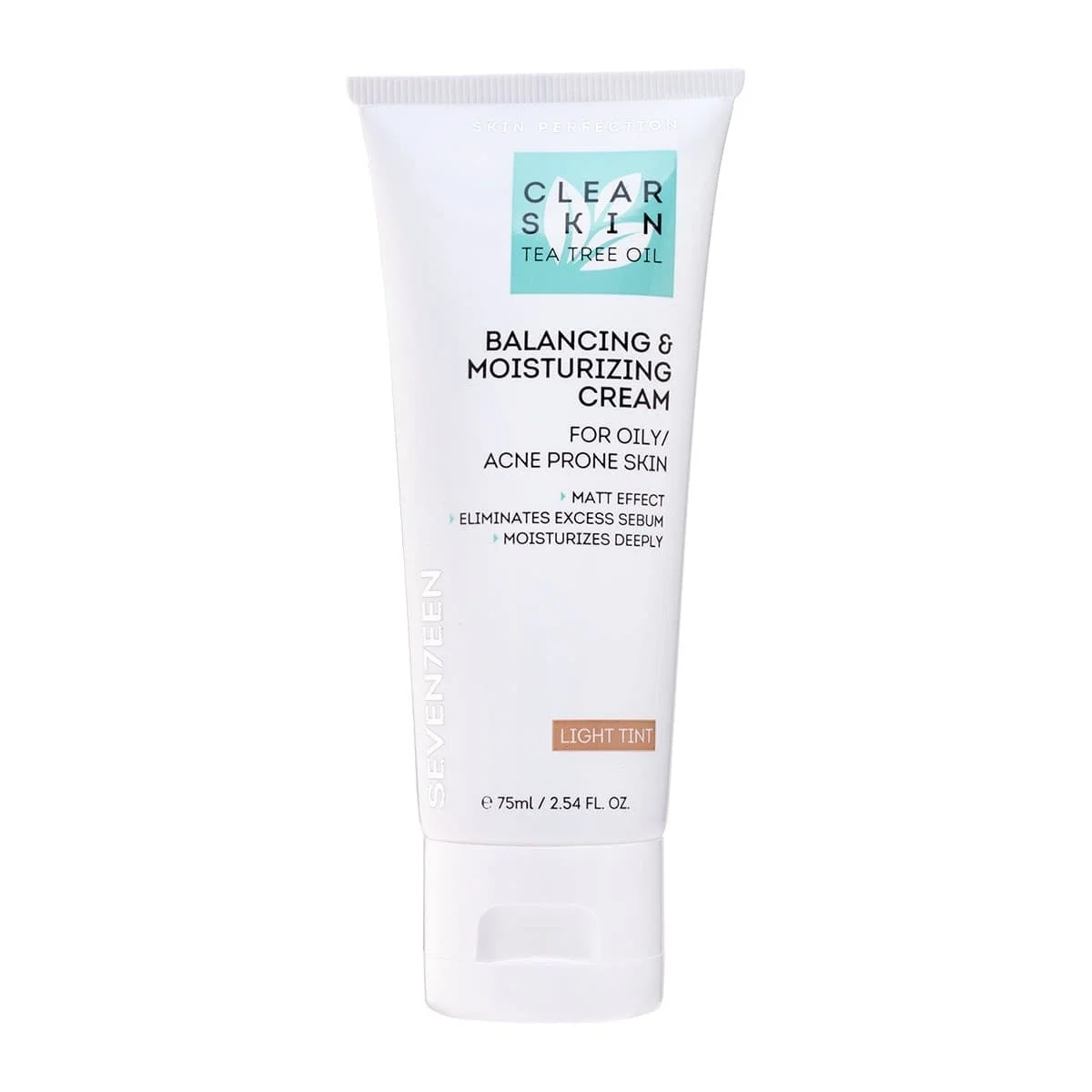 Φωτογραφία προϊόντος: Seventeen Clear Skin Balancing & Moisturizing Cream Light Tint 75ml