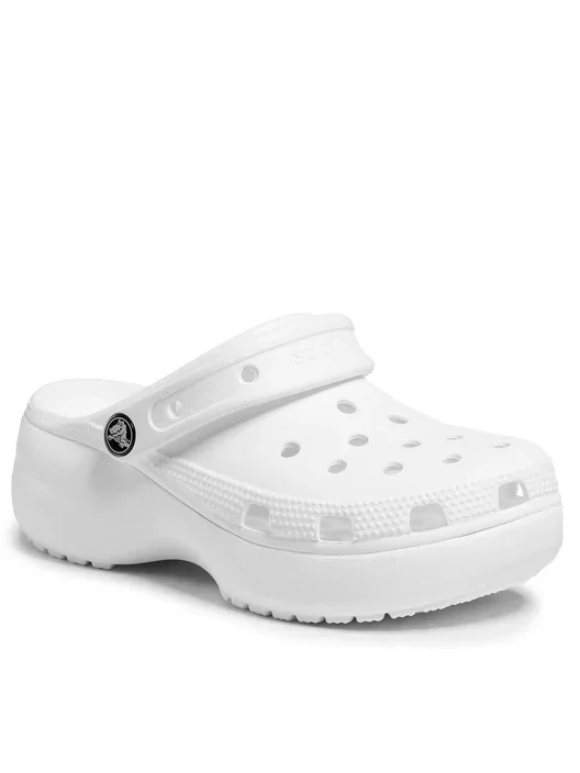 Φωτογραφία προϊόντος: Crocs Παντόφλες Classic Platform Clog W 206750-100 Λευκό Λευκό