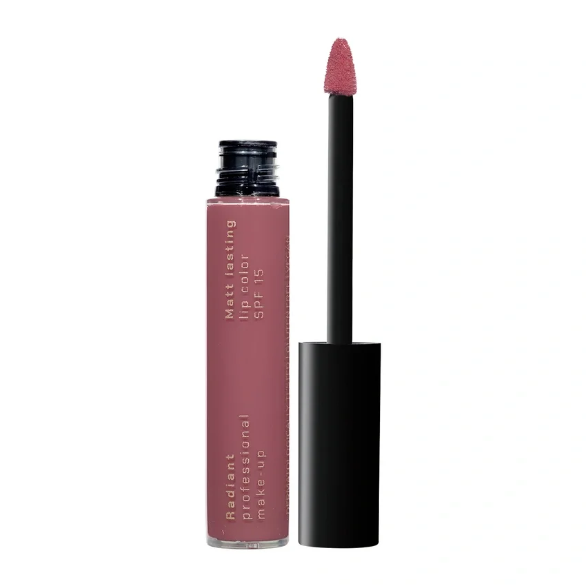 Φωτογραφία προϊόντος: Radiant Matt Lasting Lip Color SPF15 Κραγιόν Υγρής Μορφής με Ματ Αποτέλεσμα 6.5ml - 102
