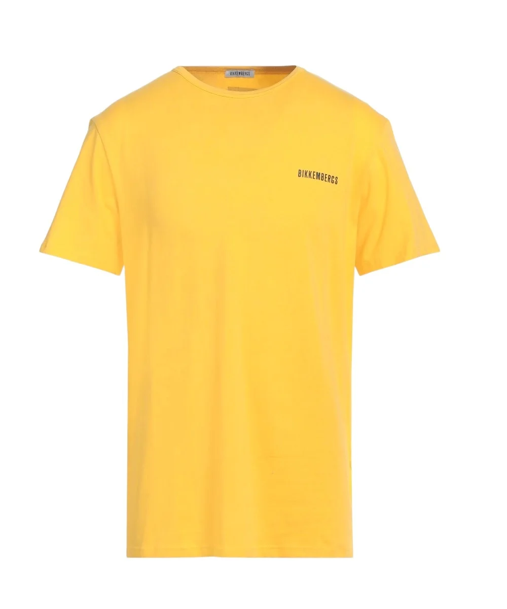 Φωτογραφία προϊόντος: Bikkembergs - Ανδρικό T-shirt Κοντομάνικο BKK2MTS01-YELLOW Κίτρινο