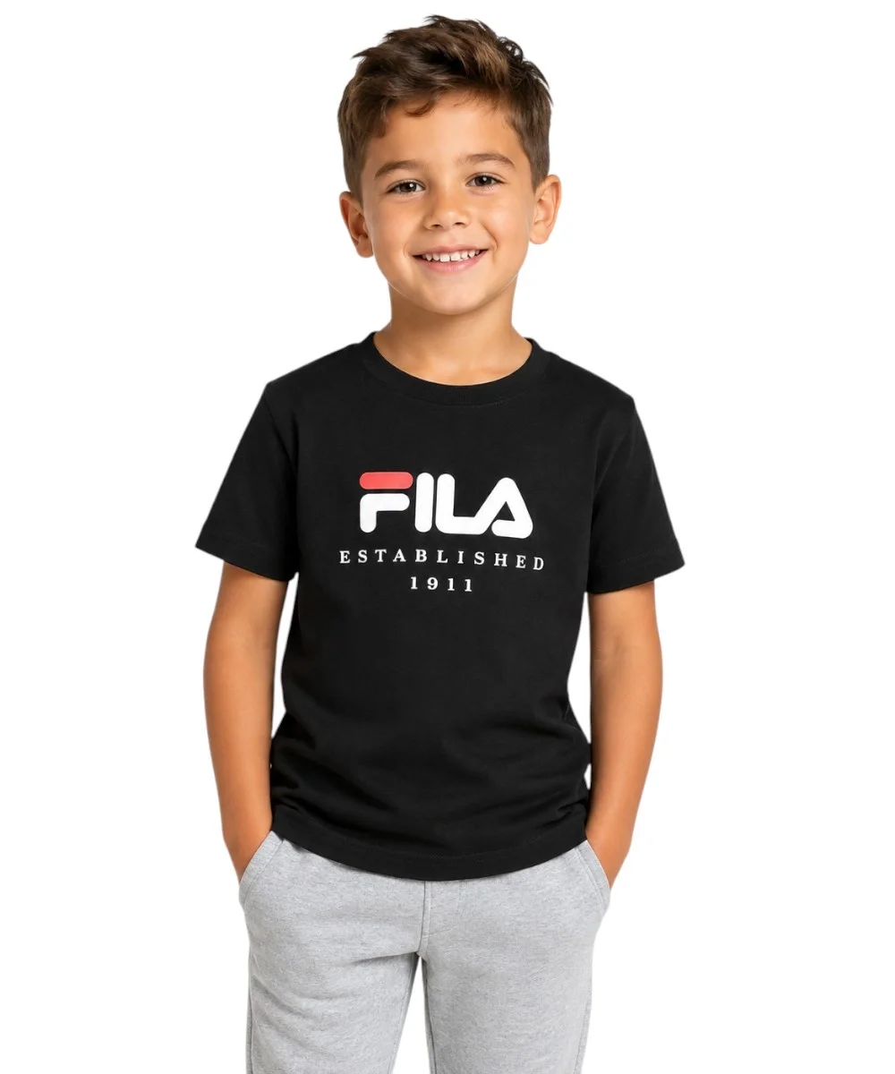Φωτογραφία προϊόντος: Fila - Παιδικό T-shirt Benna Logo FAK0432-80010 Μαύρο