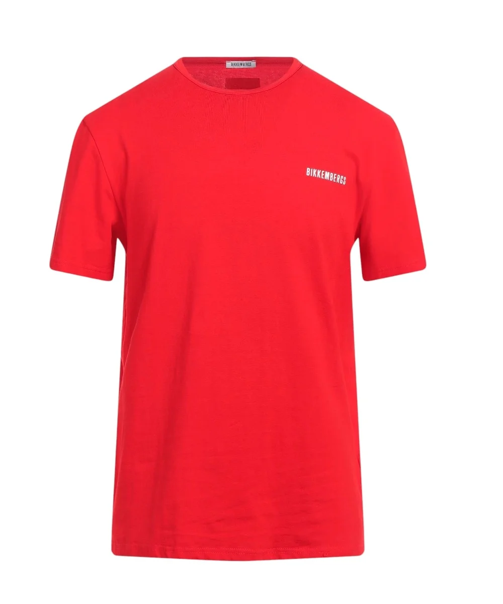 Φωτογραφία προϊόντος: Bikkembergs - Ανδρικό T-shirt Κοντομάνικο BKK2MTS01-RED Κόκκινο
