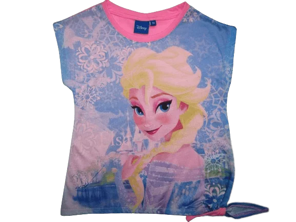 Φωτογραφία προϊόντος: ©DISNEY - ©DISNEY Καλοκαιρινά - FROZEN ©DISNEY ΠΑΙΔΙΚΟ T-SHIRT FROZEN 0535 – ροζ 10099
