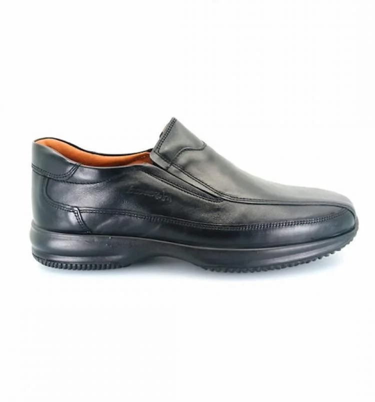 Φωτογραφία προϊόντος: Ανδρικά Slip-ON μαύρα BOXER 12133BLACK