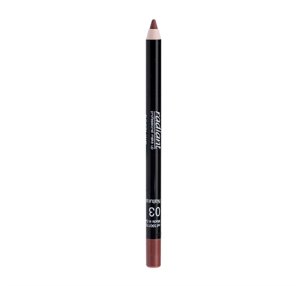 Φωτογραφία προϊόντος: Radiant Softline Waterproof Lip Pencil 1.2g | Απόχρωση 03 Natural