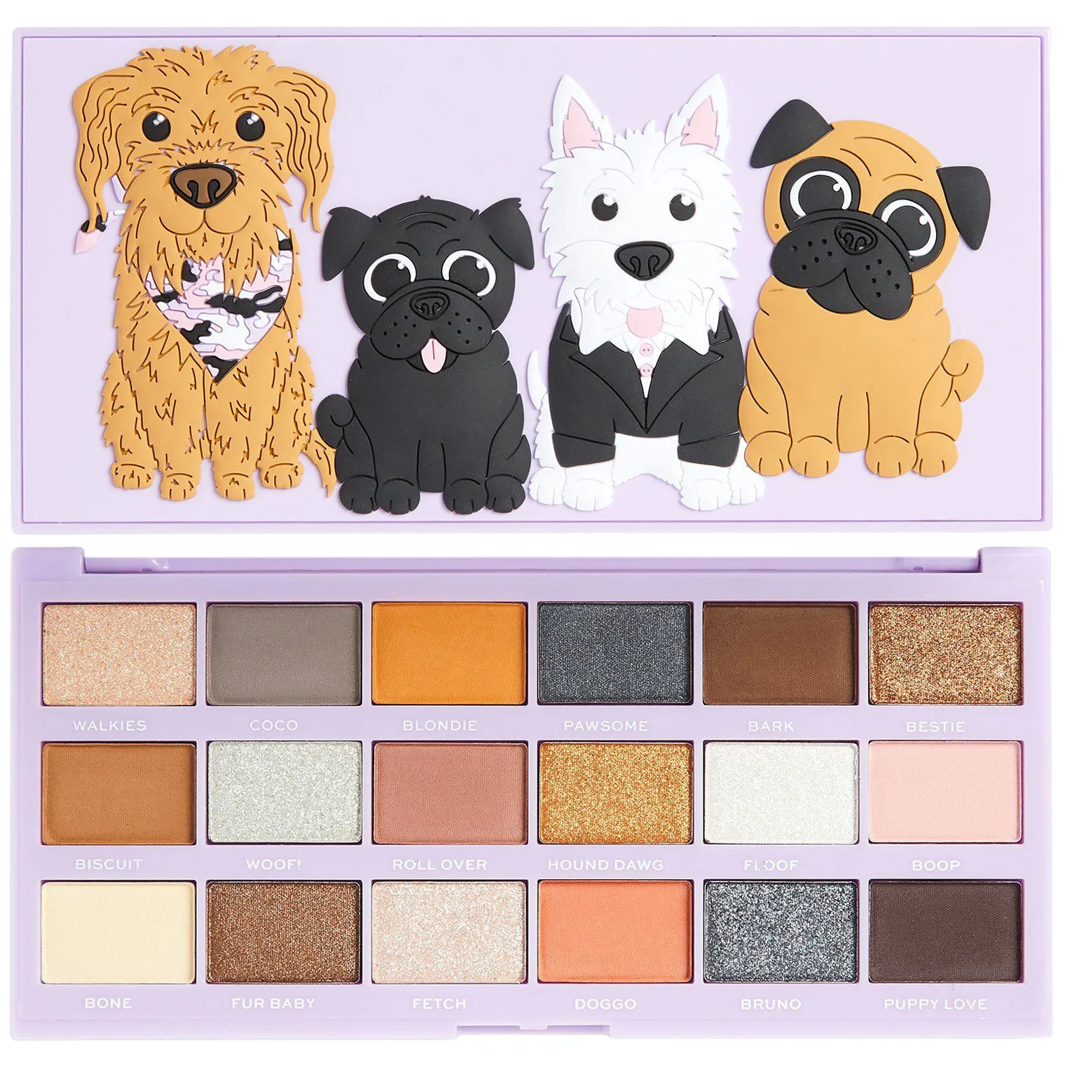 Φωτογραφία προϊόντος: Makeup Revolution I Heart Revolution Revo-Pooches Eyeshadow Palette (22gr)