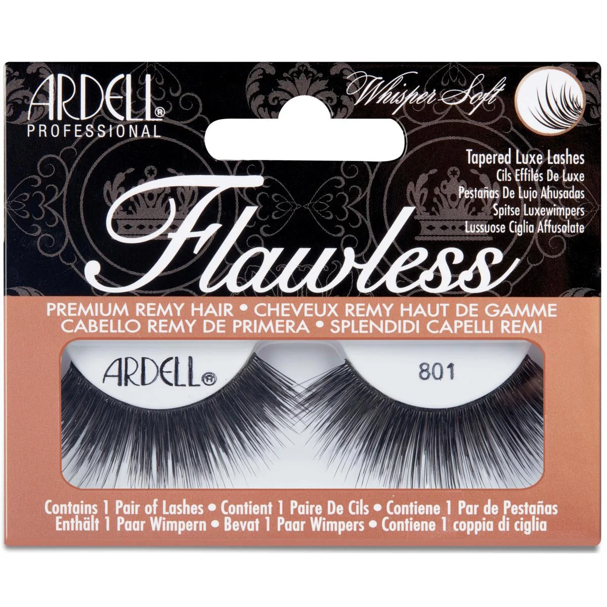 Φωτογραφία προϊόντος: Ardell Flawless Tapered Luxe Lashes - 801 Black