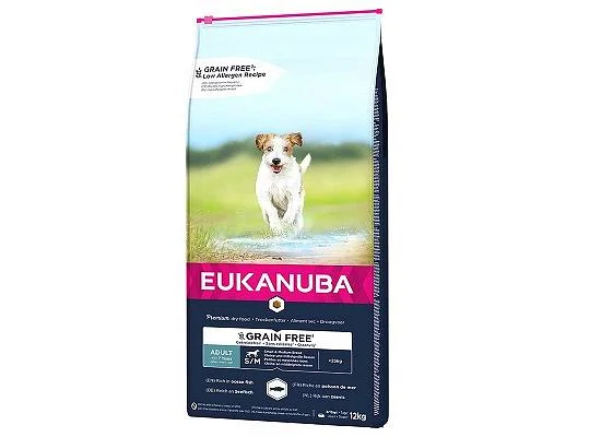 Φωτογραφία προϊόντος: Eukanuba Adult Small & Medium Breed με Σολομό Μικρό 12gr
