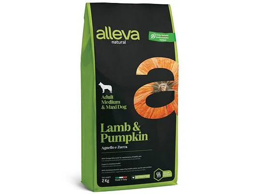 Φωτογραφία προϊόντος: Alleva NATURAL LAMB & PUMPKIN ADULT MEDIUM - MAXI DOG 12kgr