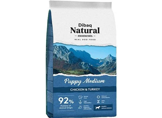 Φωτογραφία προϊόντος: Dibaq Natural Moments Puppy Medium Μεσαίο 15kgr