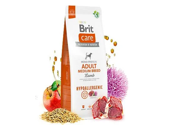 Φωτογραφία προϊόντος: BRIT CARE Adult Medium breed Lamb Hypoallergenic 12kg Μεσαίο