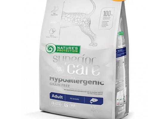 Φωτογραφία προϊόντος: Nature's Protection SUPERIOR CARE - HYPOALLERGENIC - GRAIN FREE SALMON 10kgr