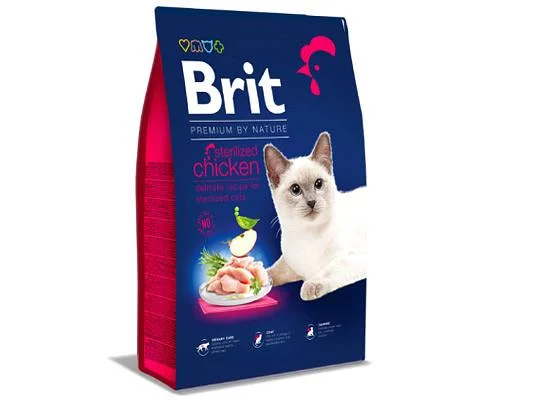 Φωτογραφία προϊόντος: BRIT BY NATURE Sterilized cat Chicken 300gr