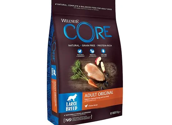 Φωτογραφία προϊόντος: Wellness CORE Adult Large Breed Original Turkey & Chicken Μεγάλο 10kgr