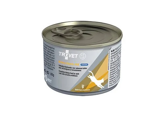 Φωτογραφία προϊόντος: Trovet Κονσέρβα Urinary struvite cat chicken Συσκευασία 6 τεμάχια Χ 100gr 600gr