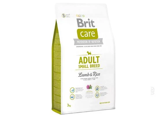 Φωτογραφία προϊόντος: BRIT CARE Adult small breed Lamb & Rice Hypoallergenic 3kg Μικρό