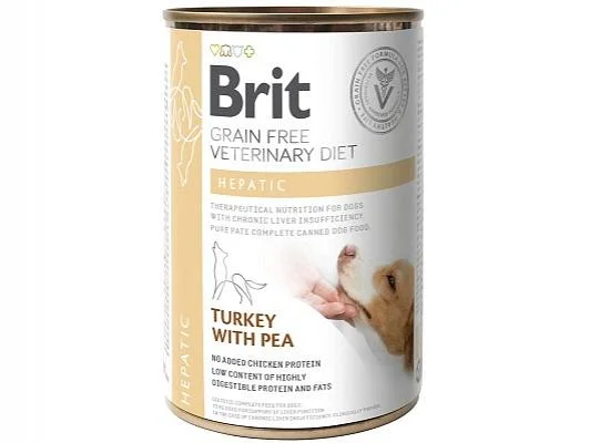 Φωτογραφία προϊόντος: Brit Vetenirary Diets Κλινική Κονσέρβα Hepatic για Σκύλο 400gr