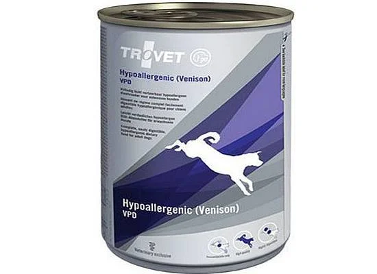 Φωτογραφία προϊόντος: Trovet Κονσέρβα dog Hypoallergenic Venison 12 τεμάχια Χ 400gr 4.8kgr