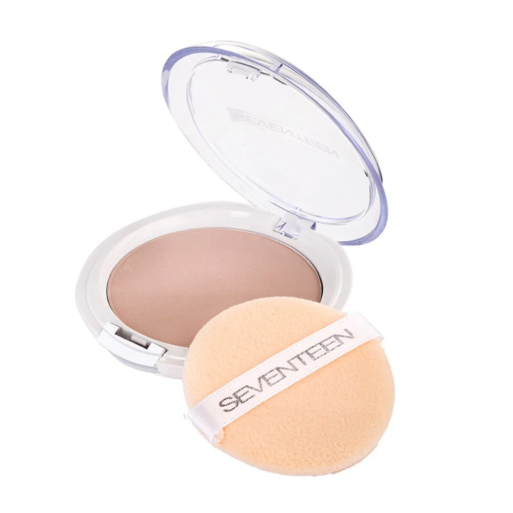 Φωτογραφία προϊόντος: Seventeen Natural Silky Transparent Compact Powder 10gr | 06 Caramel