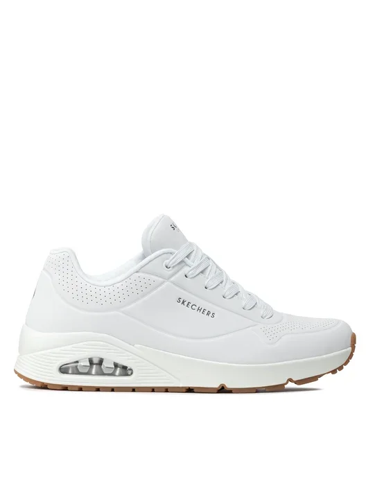 Φωτογραφία προϊόντος: SKECHERS ΑΝΔΡΙΚΟ SNEAKER AIR-COOLED MEMORY FOAM, STAND ON AIR 52458, ΛΕΥΚΟ, Άνδρας