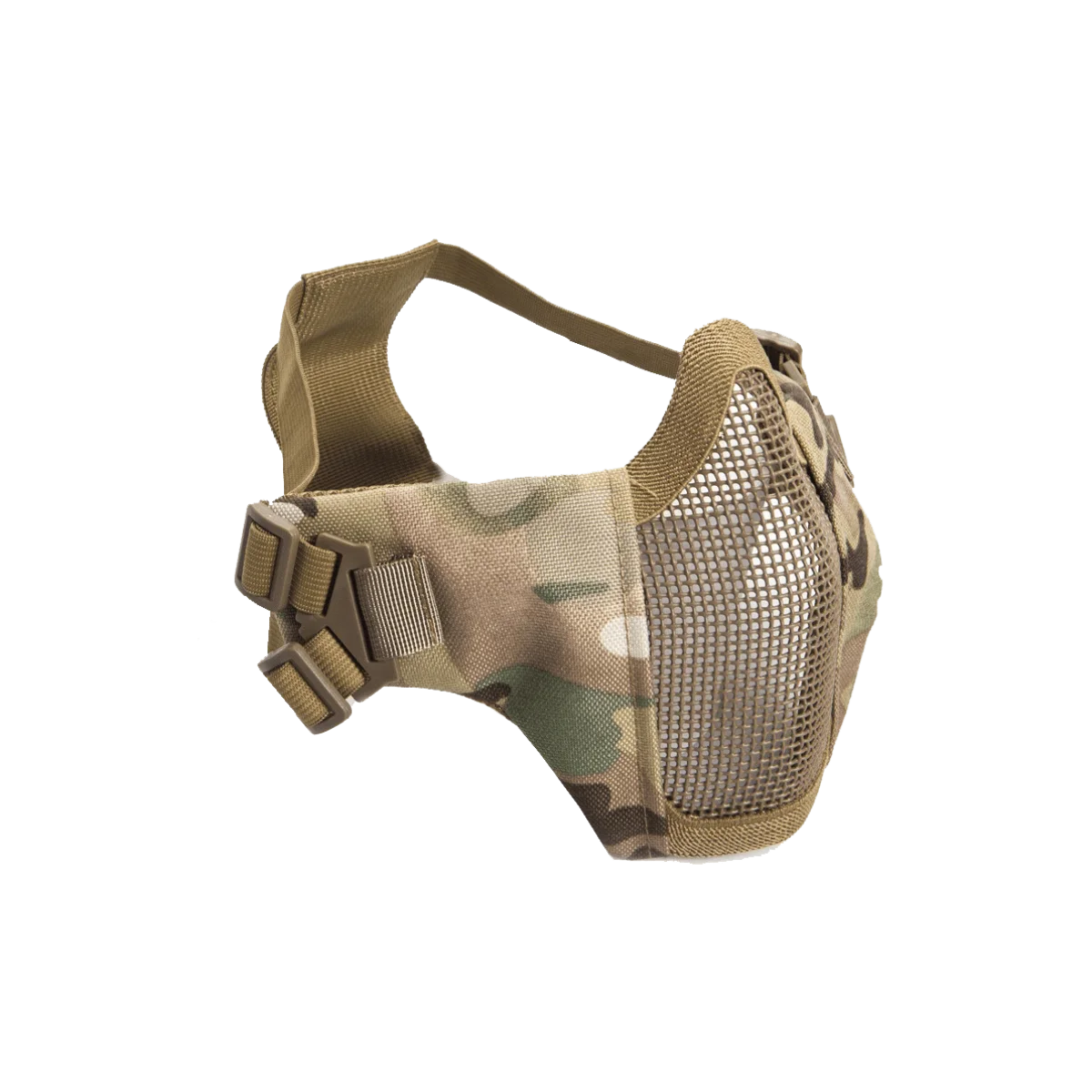 Φωτογραφία προϊόντος: STRIKE SYSTEMS ΜΑΣΚΑ SOFT, Mesh Mask,ckeek pad, metal, lower half, Multicam