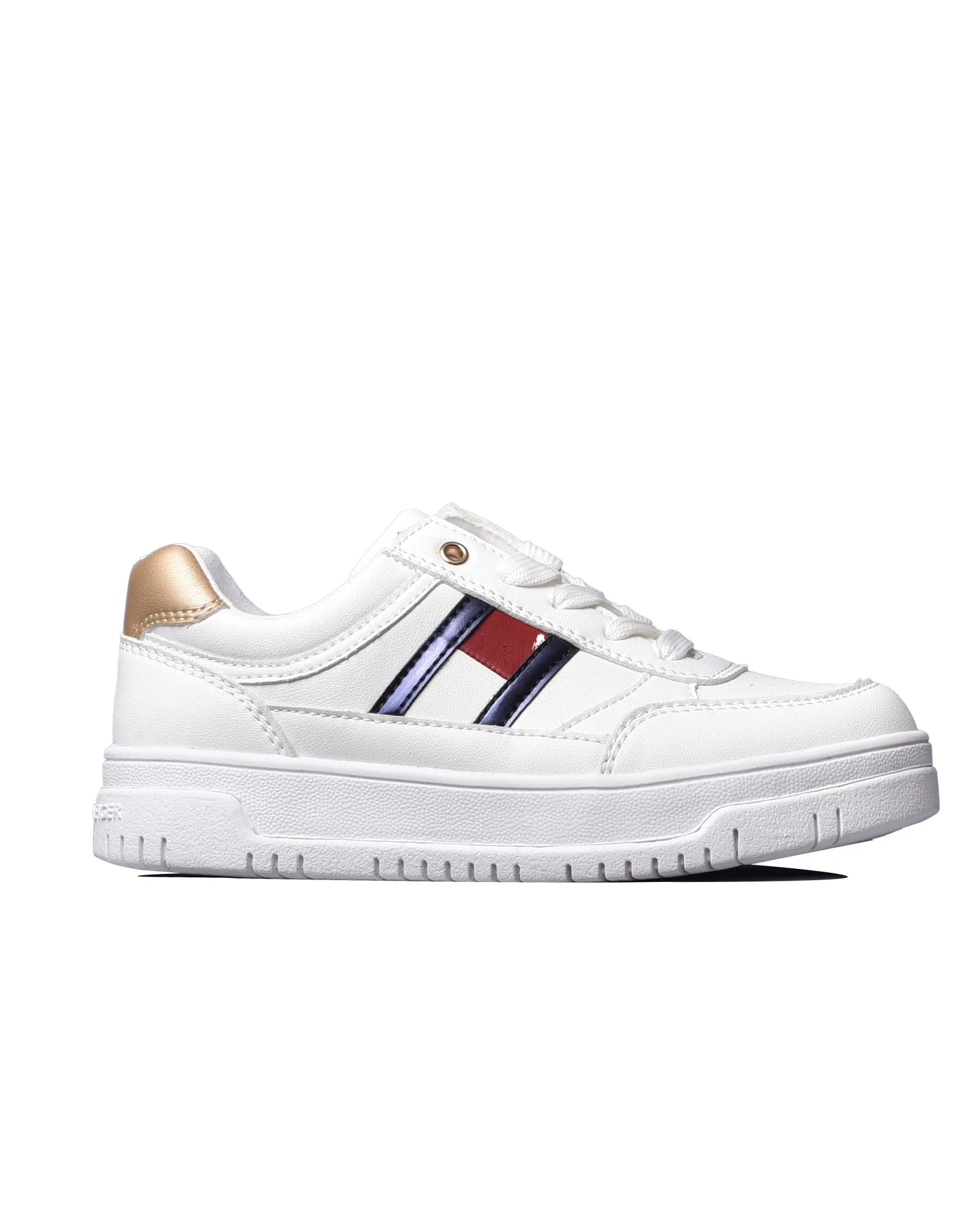 Φωτογραφία προϊόντος: Παιδικά Παπούτσια Tommy Hilfiger Flag Low Cut Lace-Up T3A9-32982-1355Y265 Ασπρο για μεγάλα παιδιά